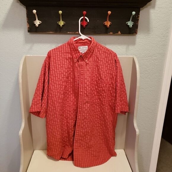 Columbia Sportswear Red Plaid Shirt sz XL - Picture 1 of 6